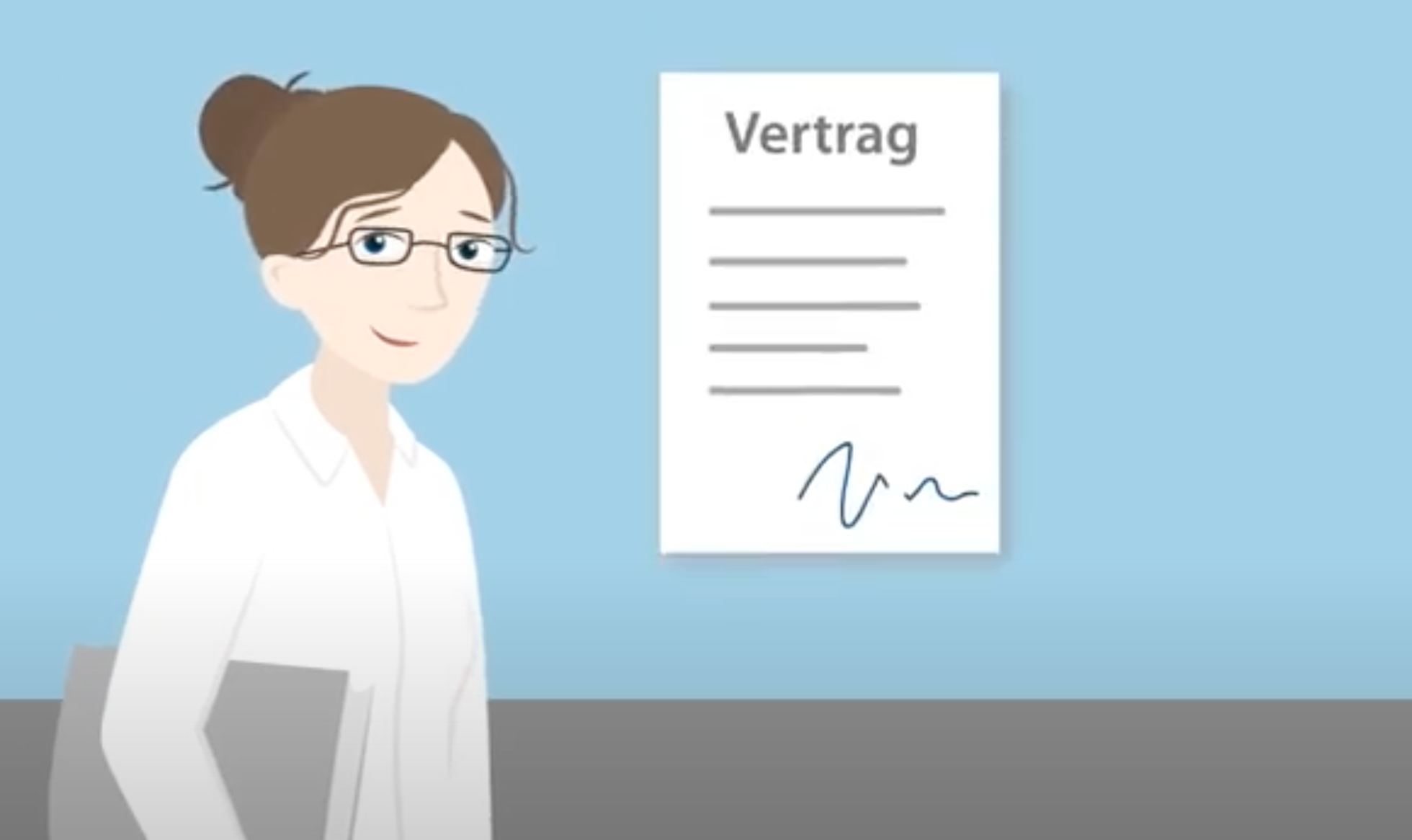 Ausschnitt aus dem BMBF-Erklärvideo zum Wissenschaftszeitvertragsgesetz von 2021.