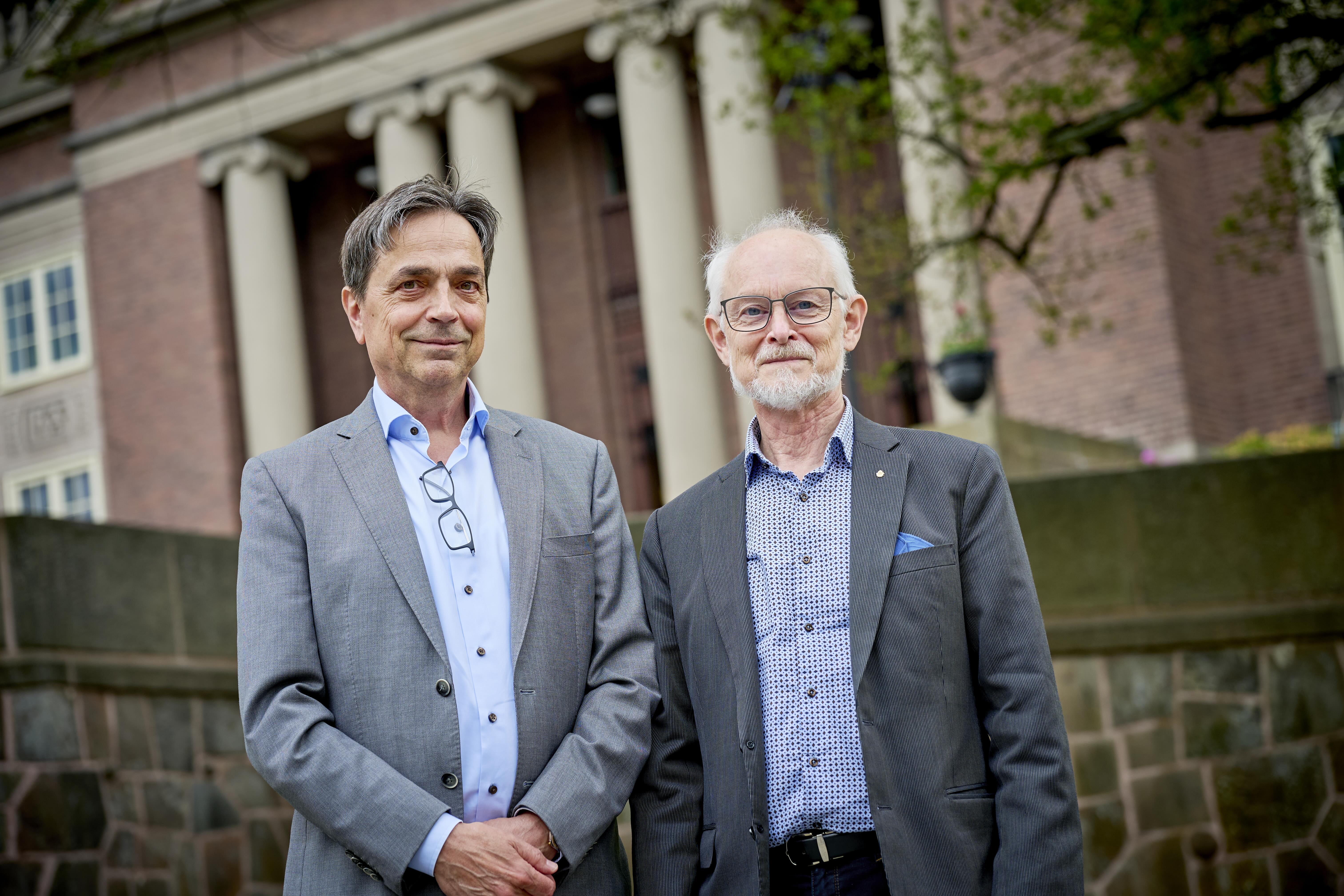 Portraitfoto von Bernahrd Sabel (links) und Dan Larhammer (rechts)