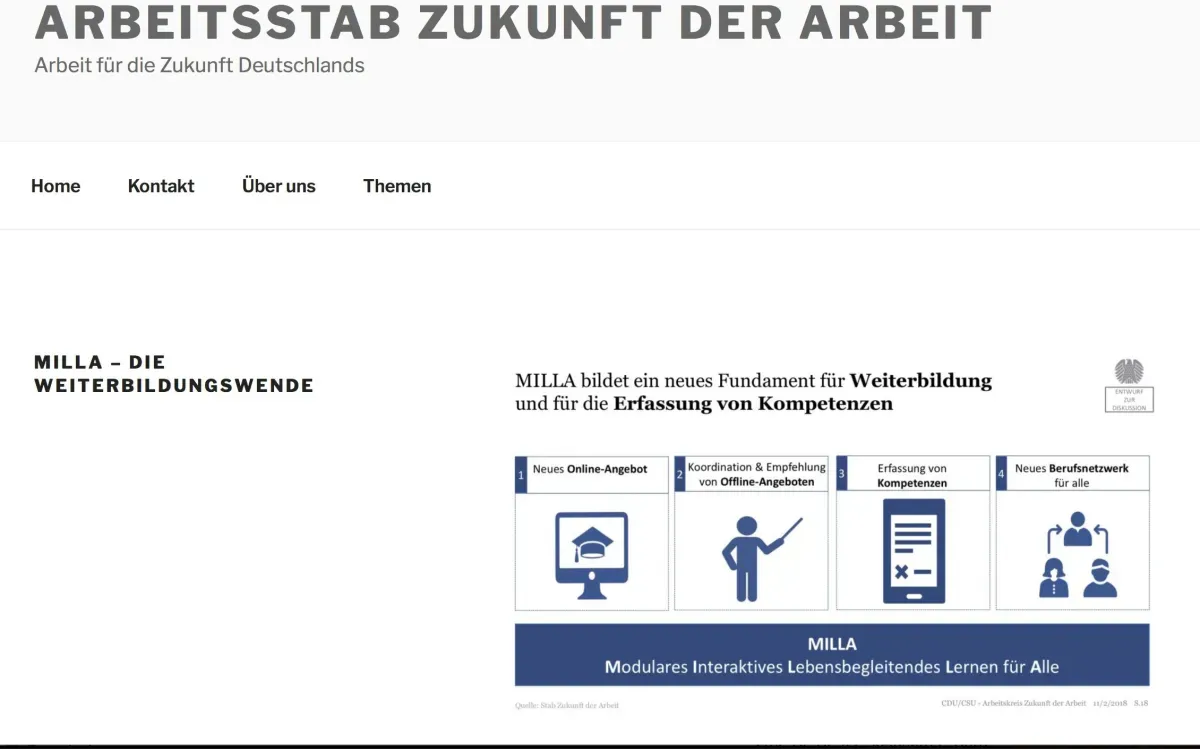 Artikelbild: Was will MILLA?