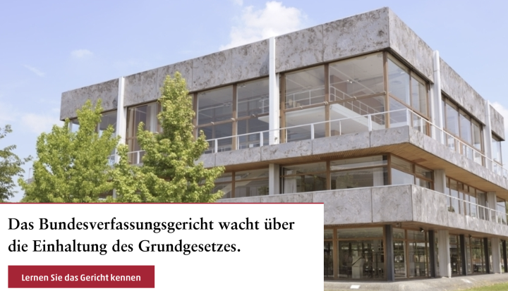 Screenshot Bundesverfassungsgericht