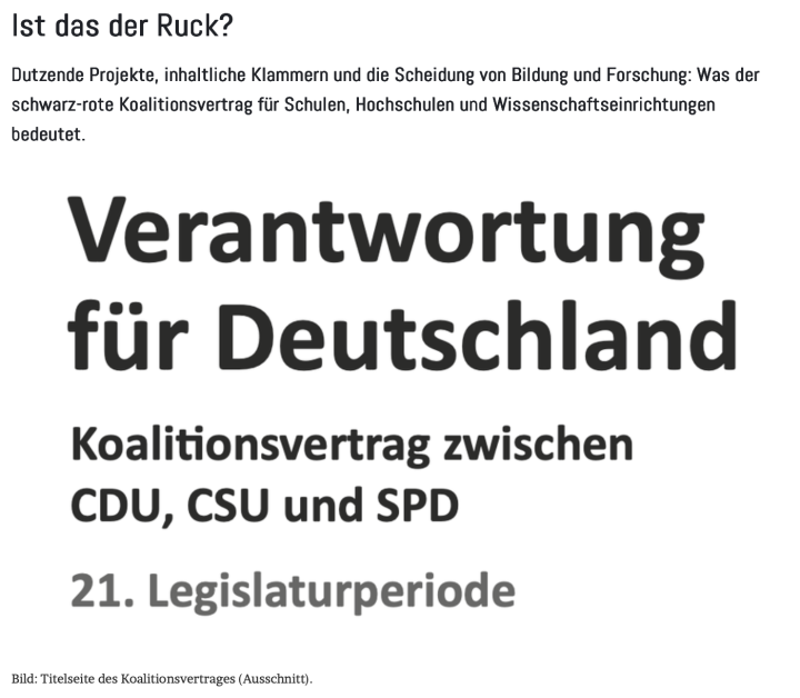 Ist das der Ruck