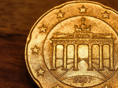 Rueckseite einer 20 Cent Muenze