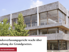 Screenshot Bundesverfassungsgericht