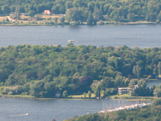 Schwanenwerder Luftbild