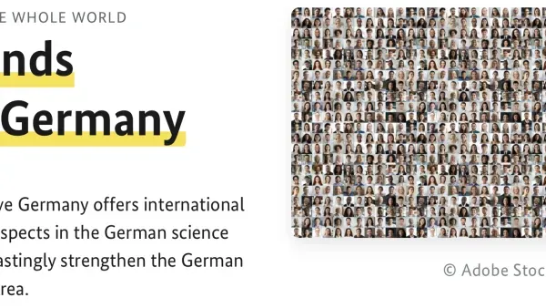 Screenshot der Website