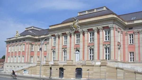 Brandenburger Landtagsgebäude in Potsdam.