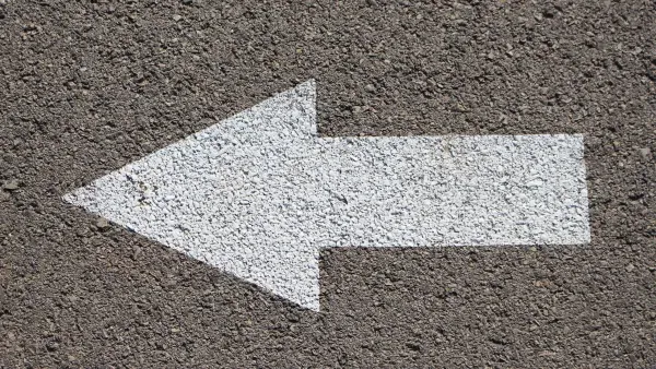 Fingerzeig nach irgendwo