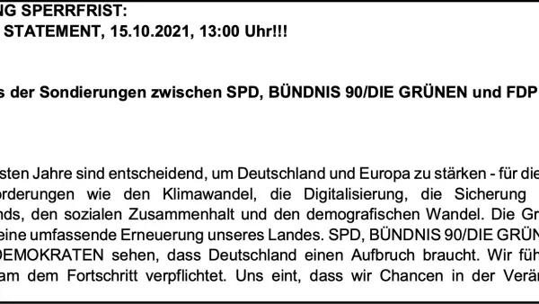 Große Ambitionen, große Leerstellen