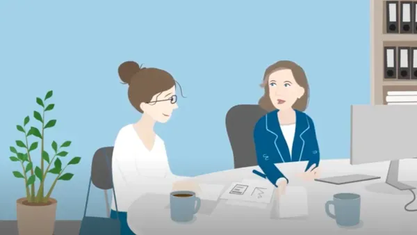 Mit, nicht über Hanna reden