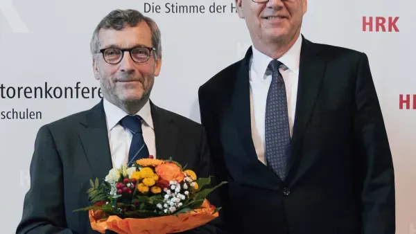 Walter Rosenthal wird neuer HRK-Präsident